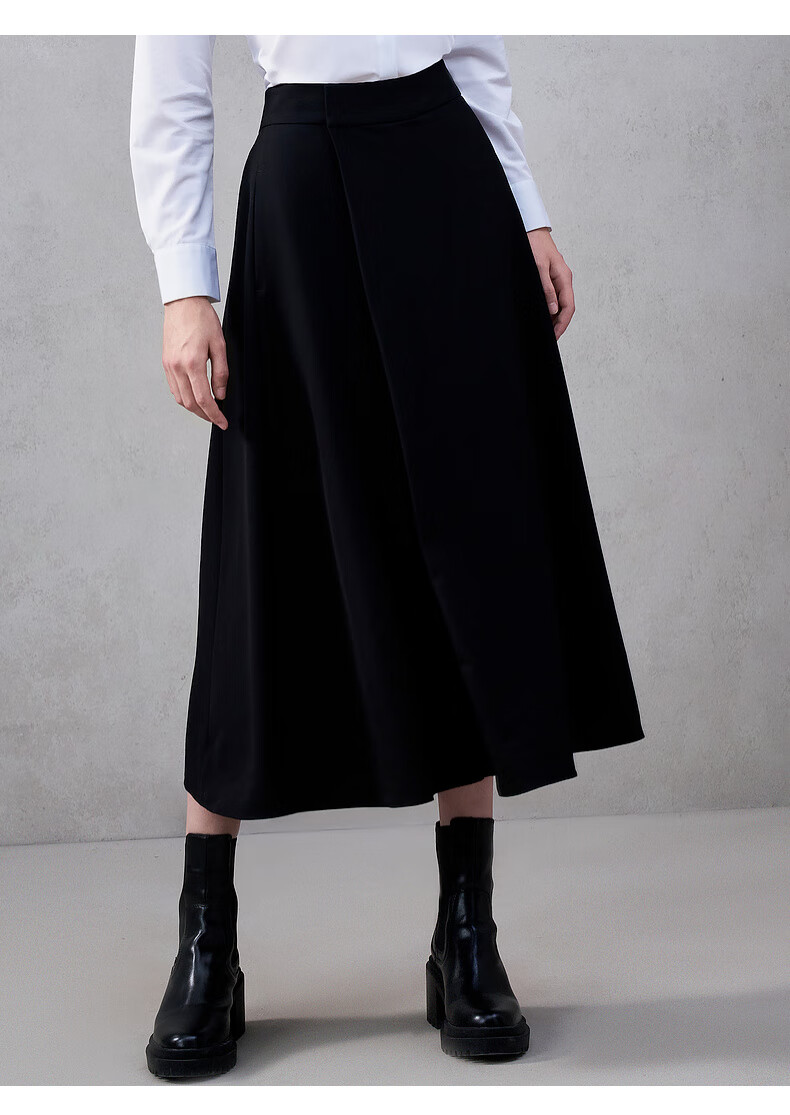 G2000 Women's High-Waist Versatile Casual Skirt-Pants with Multi-Directional Stretch, Spring-Summer Mall Edition 12