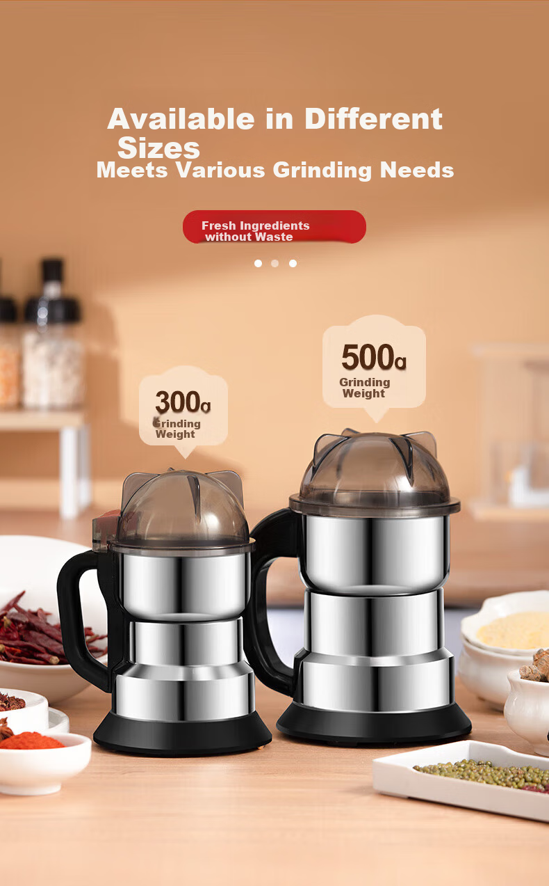 Momi Premium Powder Grinder Ultra-Fine Milling Machine Herbal Medicine Pulverizer Grain Grinder Small Household Blender 2