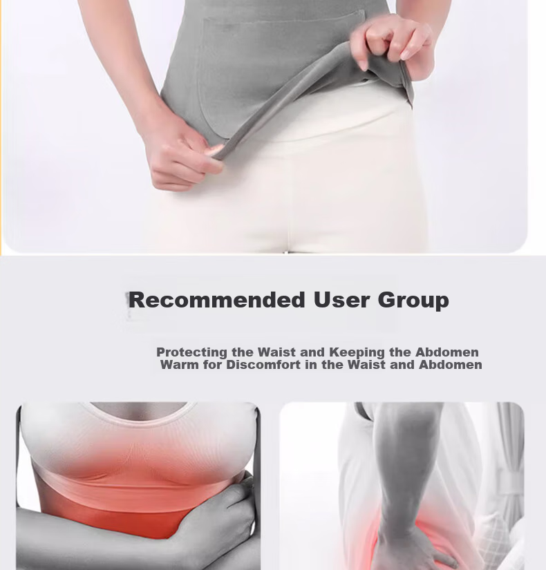 Jiashigao Heating Waist Belt, Warming Abdomen And Lower Back, Menstrual Period Warmth, Hot Compress Waistband, German Velvet Insulatio 17