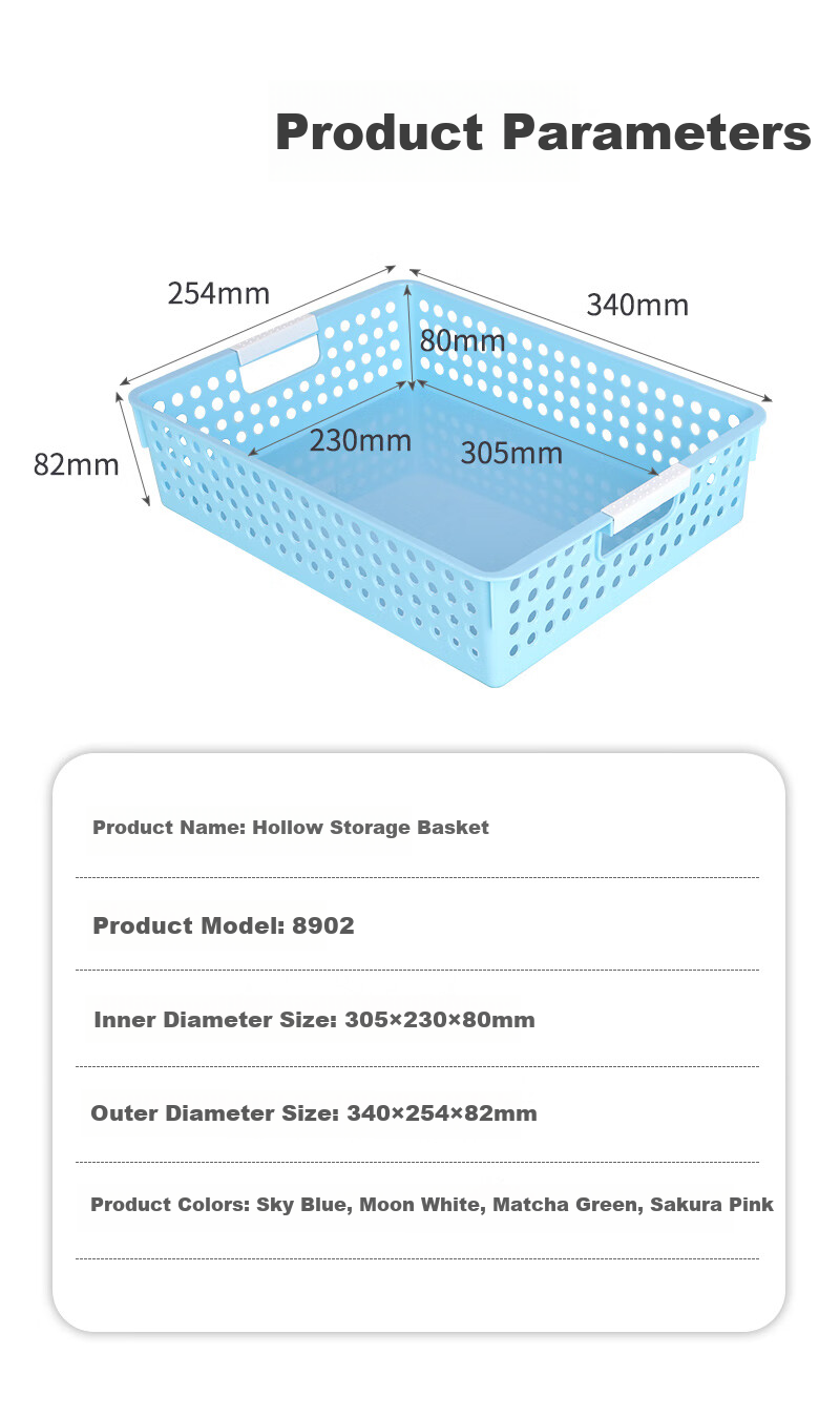 Youbili File Tray Document Basket Financial Record Organizer File Holder, Hollow Plastic Document Box Small Size, 1 Piece, 8901 Gree 4