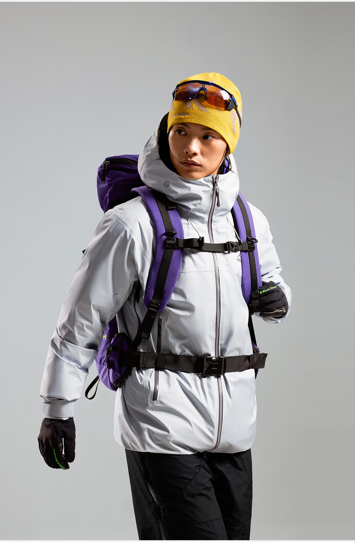 Himalaya Goose Down Jacket Yala Hard Shell Snow Mountain Climbing Professional Outdoor Cold-Resistant Water-Repellent Down Coat Unisex 18