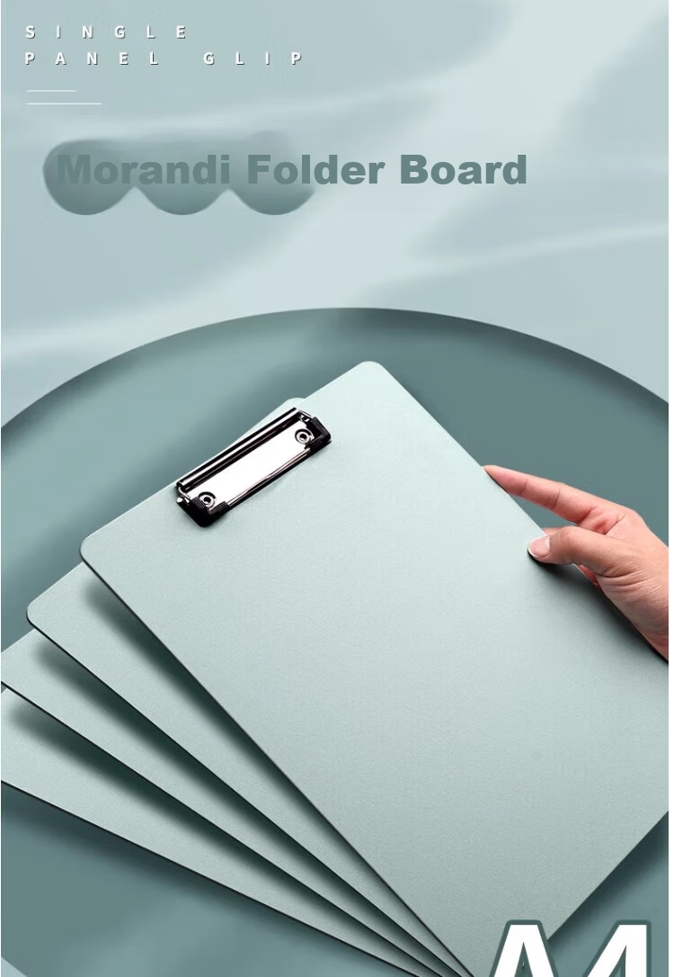 Luxueji A4 Clipboard Business Writing Board School Folder Student Writing Pad Document Storage Bag Metal Clip Financial Office Supplies Wholesale 1