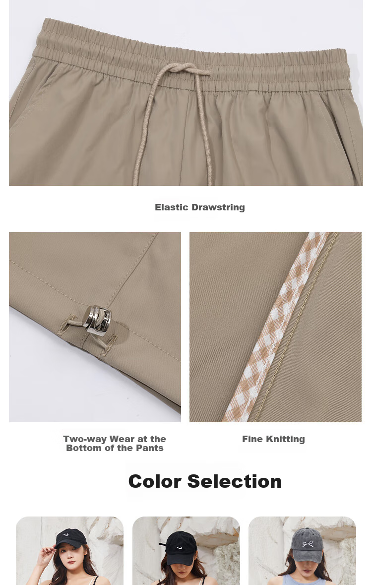 BOPRUIEY Women's Cargo Pants, 2026 Summer Outdoor Sports Tactical Trousers, Straight-Leg Joggers, Couple's Paratrooper Casual Pants for Wome 9