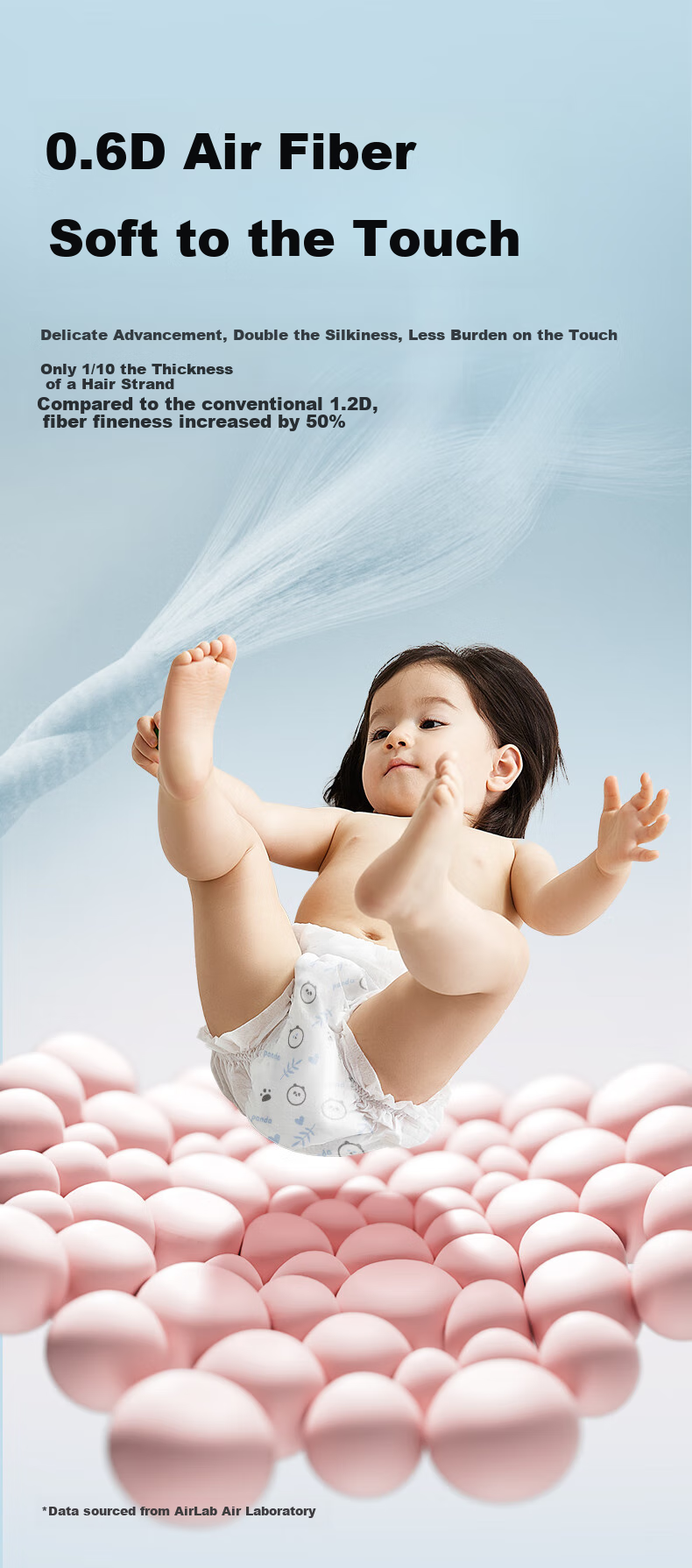 Bibabaobei Panda Pull-Up Diapers, Size L, 34 Pieces (9-14kg), Pants-Style Diapers, Skin-Friendly And Soft, Ultra-Thin Breathable Pangda 8
