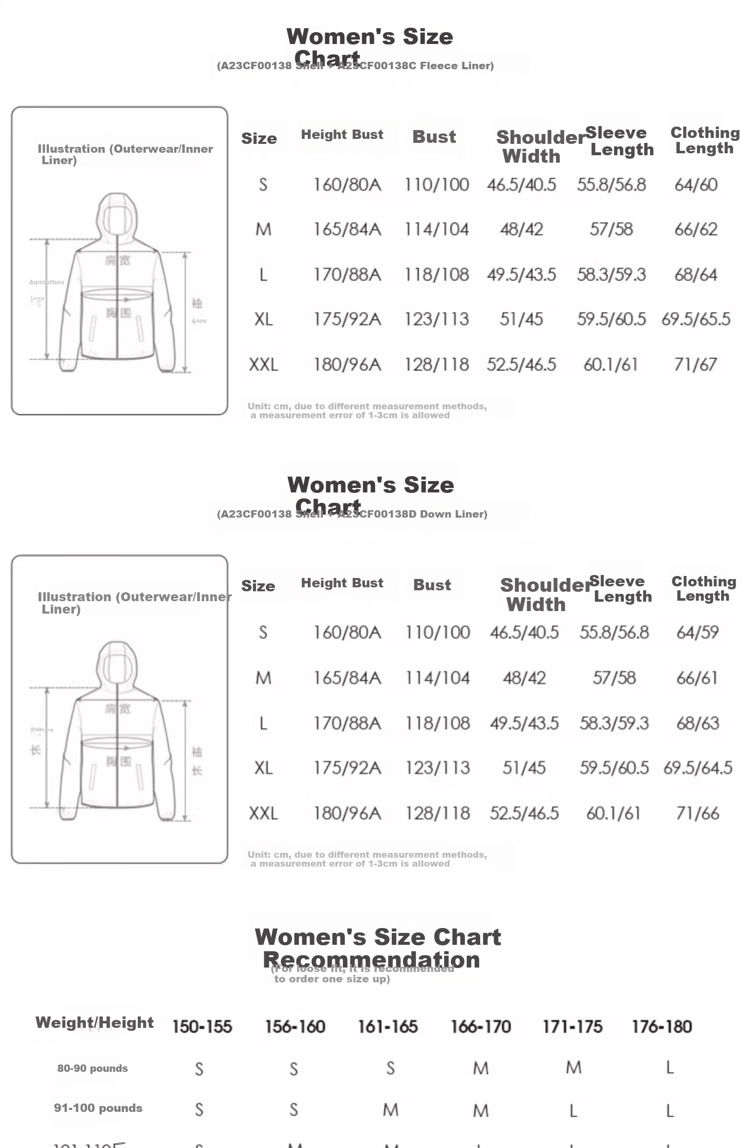 CAMEL North Wind Jacket Three-In down Inner Liner, Windproof Waterproof Mountaineering Suit A23CF00138FD M 26