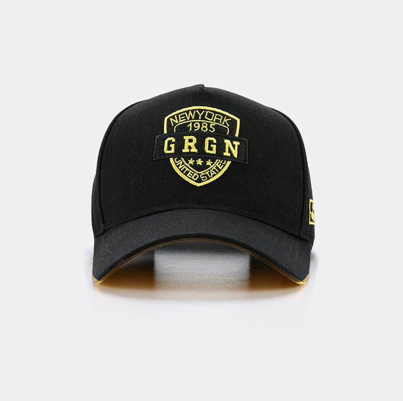 GRGN Men's Baseball Cap Four Seasons Large Head Circumference Wide Brim Duckbill Cap Slim Face Duckbill Cap for Young and Middle-aged 4