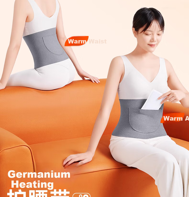 Jiashigao Heating Waist Belt, Warming Abdomen And Lower Back, Menstrual Period Warmth, Hot Compress Waistband, German Velvet Insulatio 2