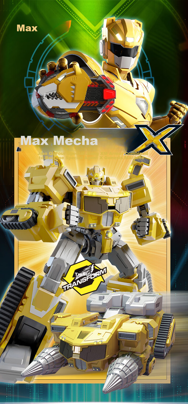 MinitegongduiX, Five-Year Anniversary Edition of Mecha Battle, Transforming Toy Robot, Gift for Young Boys 6