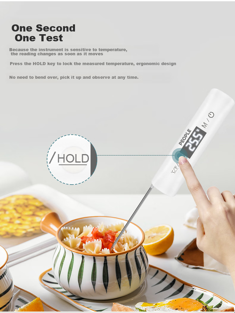 Renmin Probe Food Thermometer, Kitchen Oil Temperature Meter, Baby Milk Thermometer, Water Thermometer RE-W5005 3