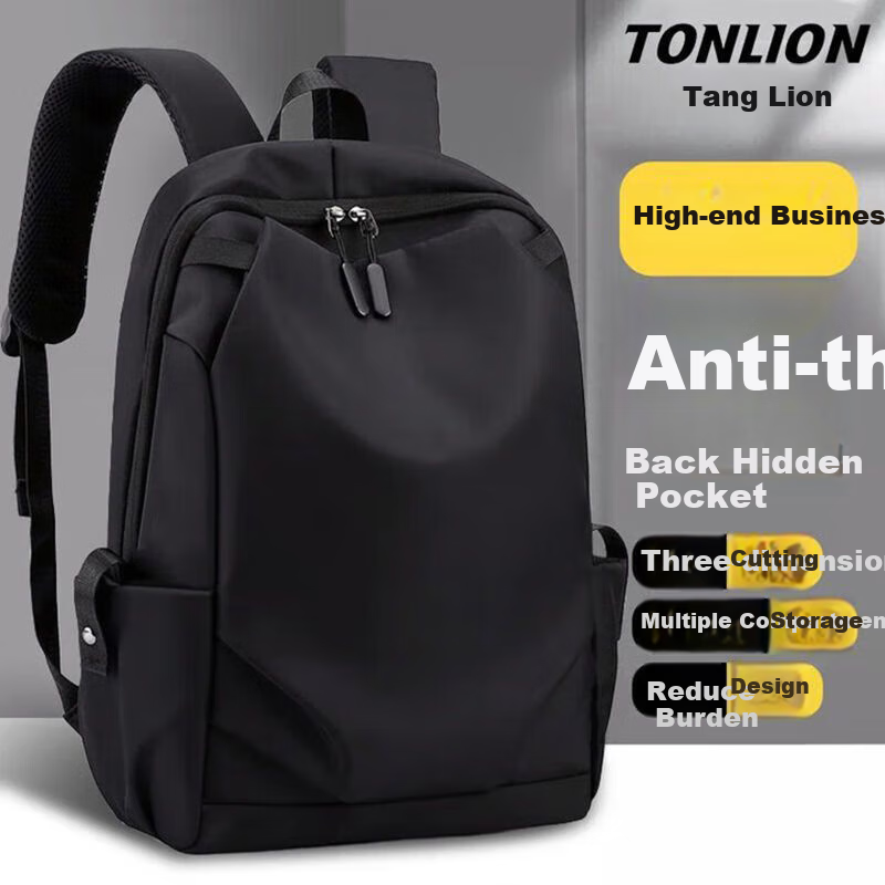 TonLion Backpack for Men, Business Commute Large Capacity Travel Laptop Bag for College Students And High School Students