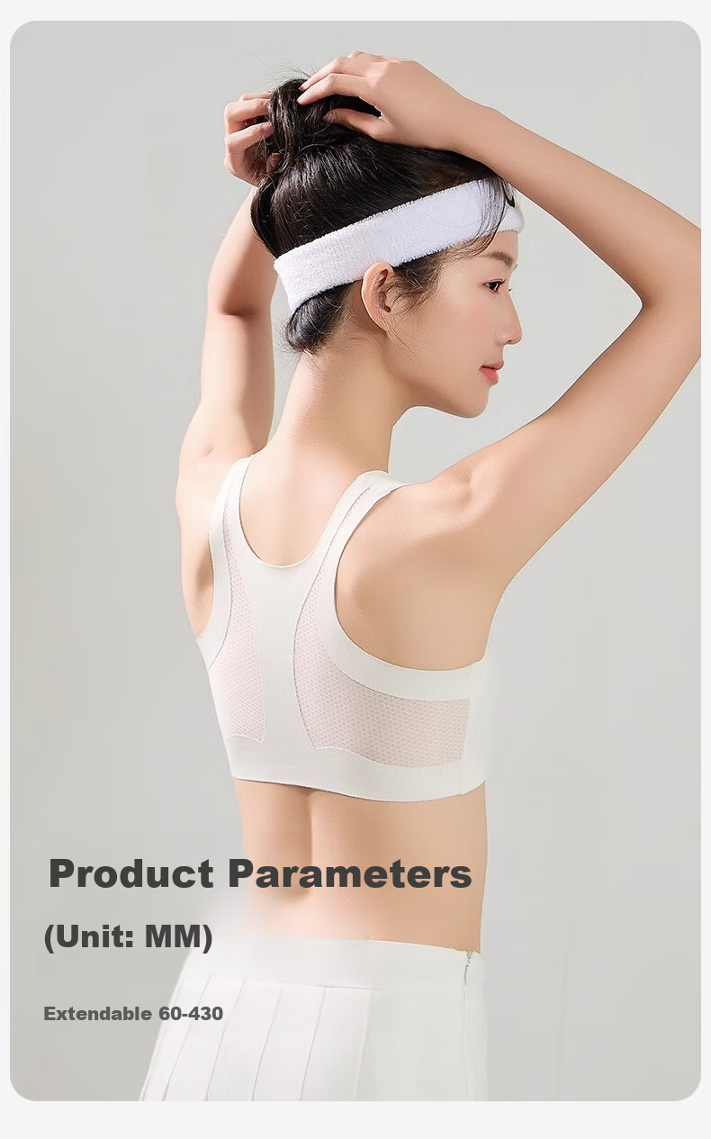 Dushiliren Seamless Bra for Girls in Puberty, Shaping Sports Bra for Middle And High School Students, White, Size M 12
