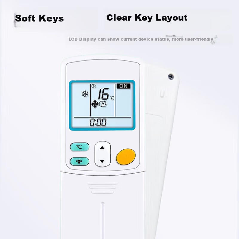 Muhouyingxiong Compatible with Daikin Air Conditioner Remote Control, Daikin Wall-Mounted And Central Air Conditioning, Remote Control Panel with Battery Included
