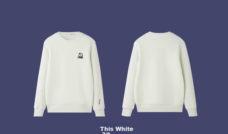 HLA Sweatshirt for Men, New Autumn Style, Three-Body · Super Symbol Series, Embroidered Long-Sleeve for Me 6