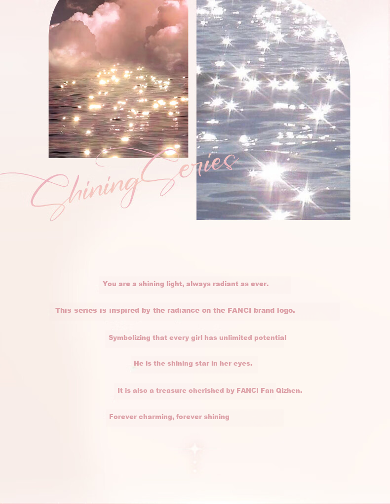 Fanci Radiant Necklace for Women, Silver Four-Pointed Star Light Luxury High-End Collarbone Chain Birthday Gift for Girls 3