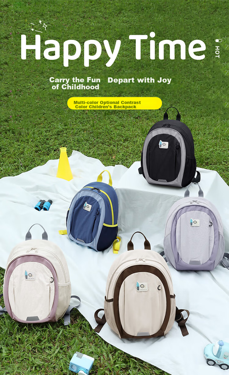 Dijiuchengbao Children's Backpack, Lightweight And Breathable, for Boys And Girls, Suitable for Day Trips, Elementary School Students, Outdoor Learning, Kindergarten Use, Double Shoulder Bag 2