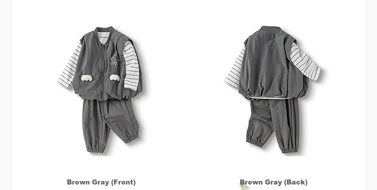 BALABALA BalaOne Baby Outfit Set Children's Long-Sleeve Three-Piece Set for Boys And Girls, 2025 Autumn Wear Cute 208325104207 6