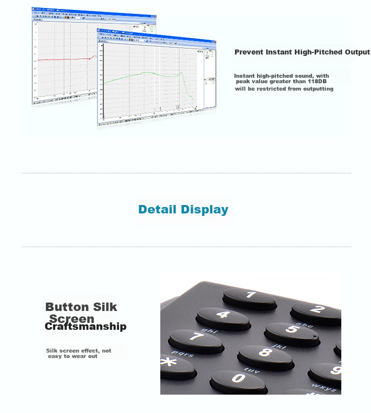 HION VF600 Headset Telephone, Business Call Center Headset, Customer Service Call Center Phone, Office Fixed-Line Telephone, Landline (Without Recording Function) 5