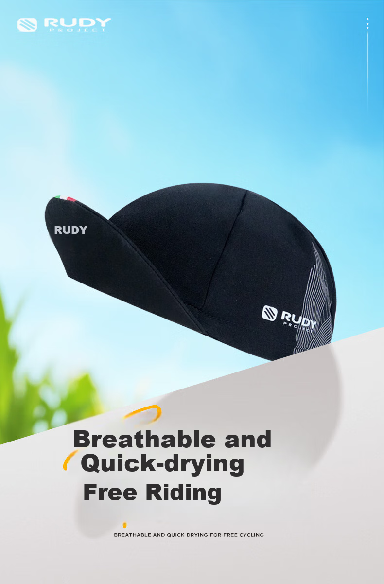 RUDY PROJECT Cycling Road Bike Small Cap Breathable Sun Protection Hat Helmet Inner Lining Sun Visor Sports Cap 1