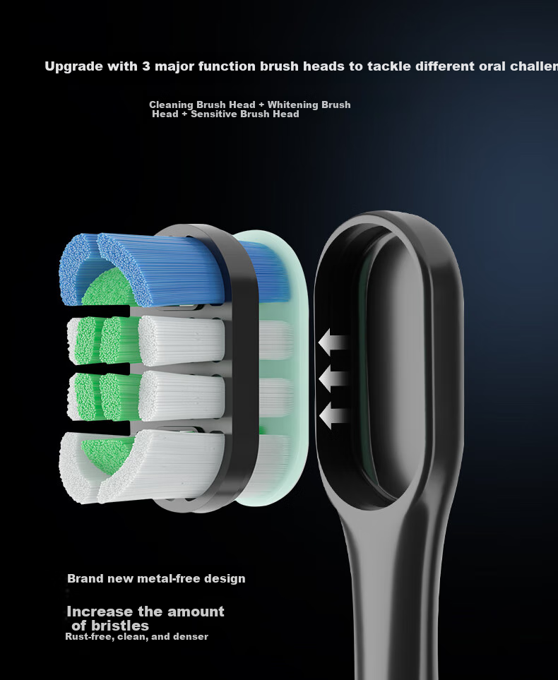 Hongmengzhixuan Libo De Intelligent Sonic Toothbrush Star Diamond, Electric Toothbrush for Adults, Couples' Style, Birthday Gift for Boyfriend Or Girlfriend, Wedding Gift 8