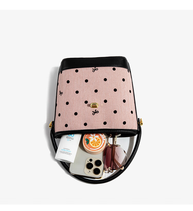 Mark Fairwhale New Polka Dot Dopamine Bucket Bag Commuter Party Handbag Shoulder Bag for Women Birthday Mother's Day Gift 10