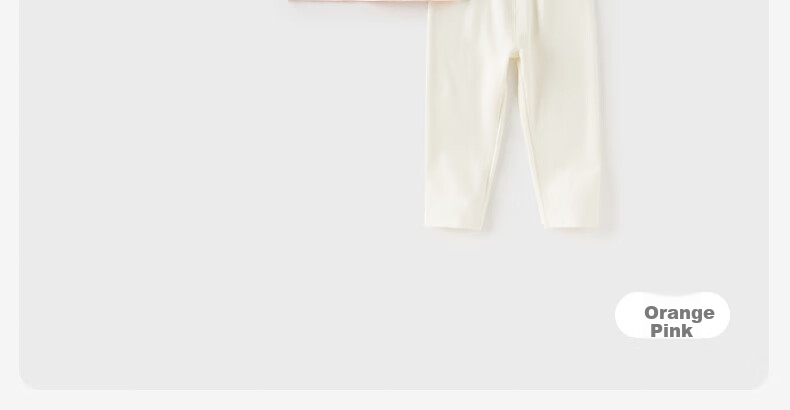 DAVE & BELLA Children's Underwear Set, Boys' Autumn Top And Pants, Girls' Antibacterial Two-Piece Autumn Outfit 20