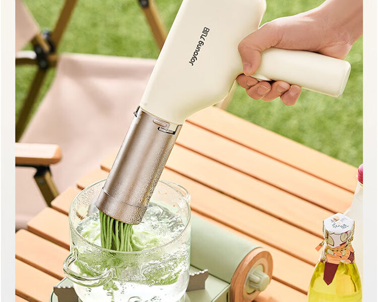 Joyoung Handheld Electric Noodle Maker 30-Second Quick Noodle Extruder Rechargeable Stainless Steel Pasta Machine M2-MS100 8