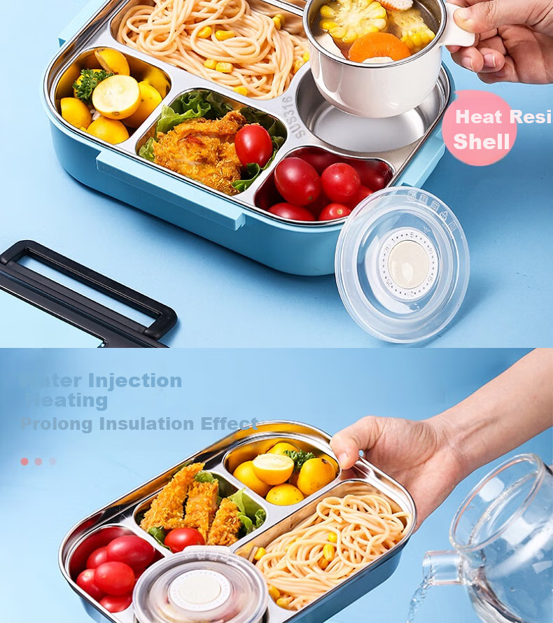 Dipuer 316 Stainless Steel Ramen Bowl with Drainage, Dormitory Student Use, Covered Noodle Mixing Bowl, Eating Soup Bowl 14