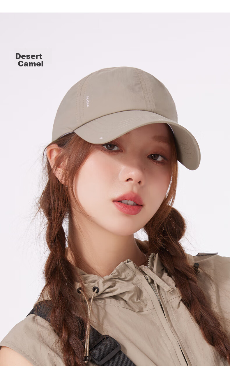 CACUSS Women's Duckbill Cap Summer Outdoor Sports Breathable Sunshade Baseball Cap Lightweight Water-Repellent Sun Protection Hat - Lan Grey 12