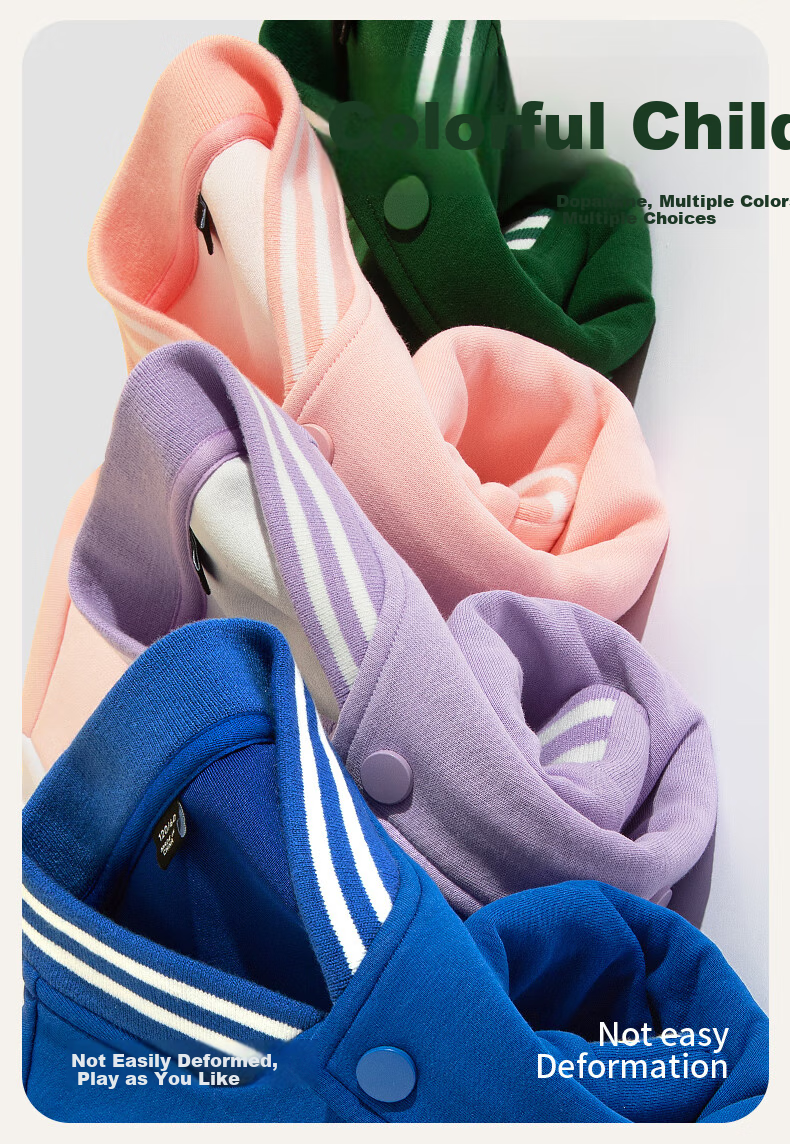 Jeanswest Boys' Spring Collection 2025, Children's Outerwear for Spring And Autumn, Baseball Jacket for Older Kids, Color-Block Splicing Design, Loose-Fitting Sportswear for Boys 3