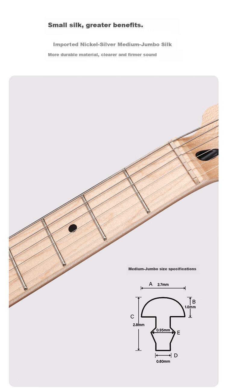DONNER Q1 Electric Guitar Single Tremolo Series ST Adult Beginner Guitar for Men And Women, Maple Wood, 38-Inch Sunset Color 19