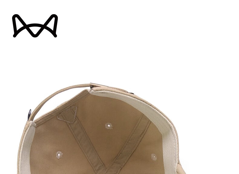 MiiOW Men's Hard Top Pure Cotton Casual Comfortable Baseball Cap Large Head Size Slimming Face Unisex Hat 9