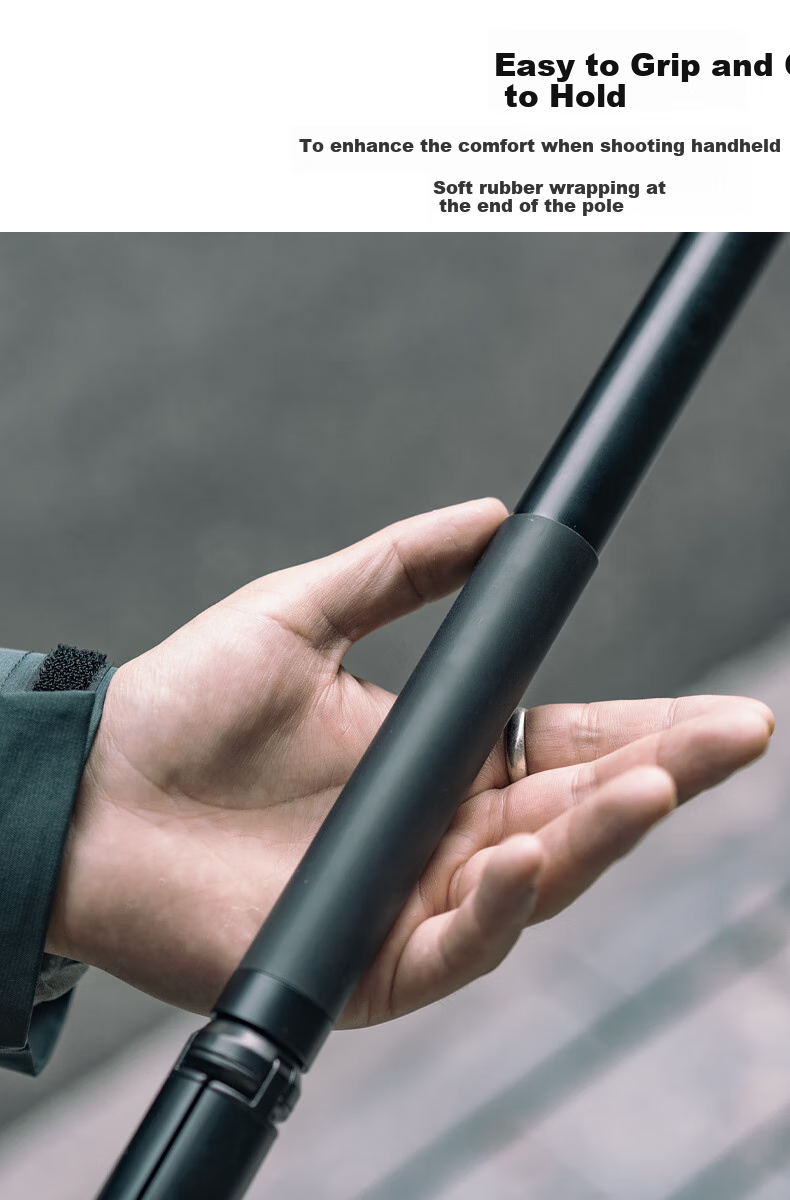 SUREWO Compatible with DJI Action 5 Pro/6/4 Action Camera, 1.7m Selfie Stick, Handheld Pole, Acepro 2 Telescopic Extension Pole, Bracket, Nano Extension Accessory 11