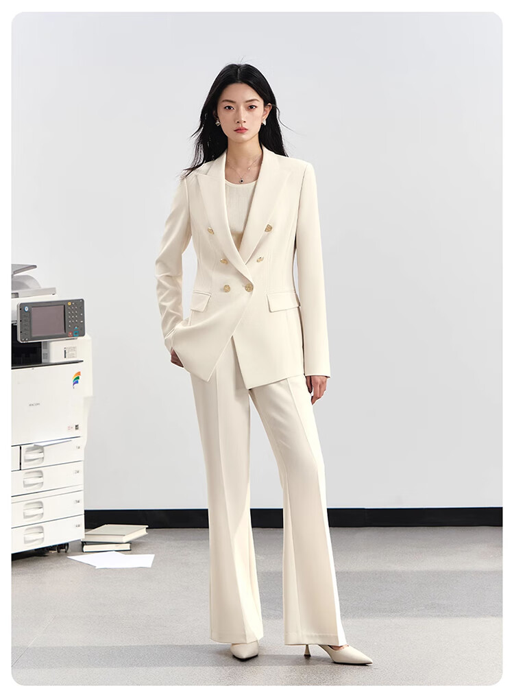 Miss Bird Premium Commuter Suit Set Women's Professional Formal Small Size Workplace Interview Elegant Blazer 9