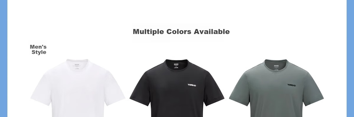 TOREAD Short Sleeve Quick-Dry T-Shirt Outdoor Sports Hiking Mountaineering Sun Protection Stretch Summer Half Sleeve Black Men XL 14