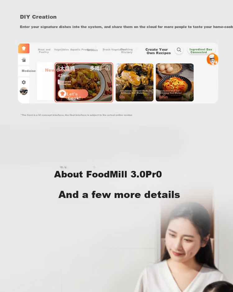 TINECO Smart Cooking Machine Shiwan 3.0 Pro, Home Automatic Stir-Fry Robot, Multifunctional Electric Steamer, Electric Wok, Electric Cooker 24