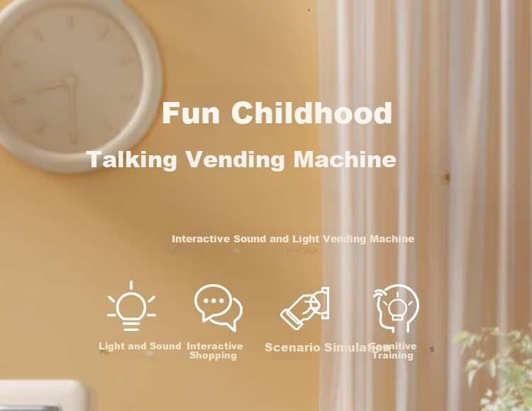 Mabaozibao Beverage Vending Machine Toy, Automatic Coin-Operated, Educational for Children And Girls Aged 3-6, Pretend Play, Birthday Gift for Boys 1