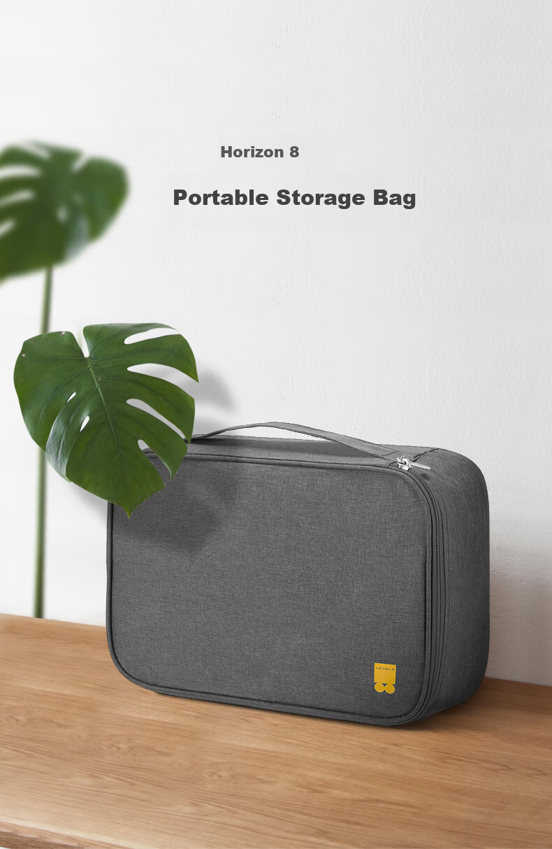 LEVEL8 Travel Organizer Bag for Men's Shoes And Women's Luggage, Gray, LA-1935 1