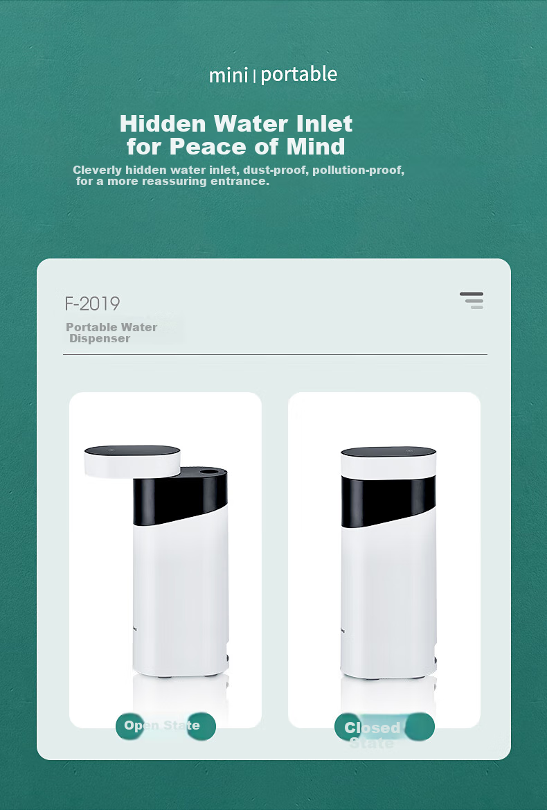 Zhuolang Portable Electric Kettle, Hot Water Boiler, Instant Heating Water Dispenser, Mini Travel Kettle, ZL-2019 12