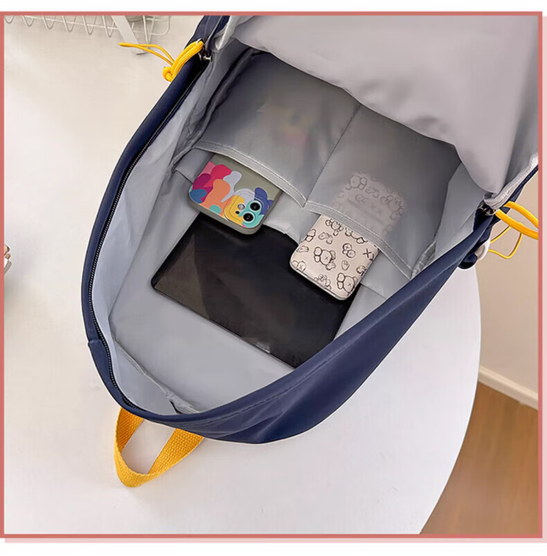 Warrior Backpack Middle School Boys High-Value Double Shoulder Bag High School College Student Large Capacity Campus Trendy Travel Bag for Girls 13