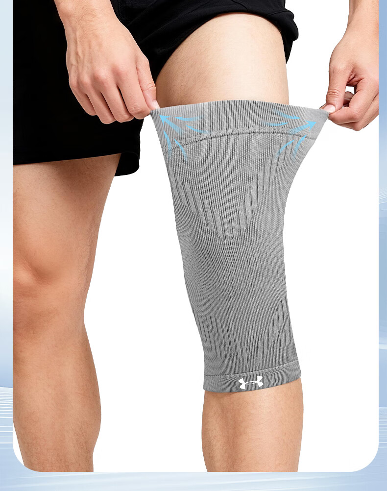 Under Armour Knee Brace Sports Warmth Basketball Football Running Meniscus Badminton Patella Mountaineering Old Cold Legs Knee Joint Support 5