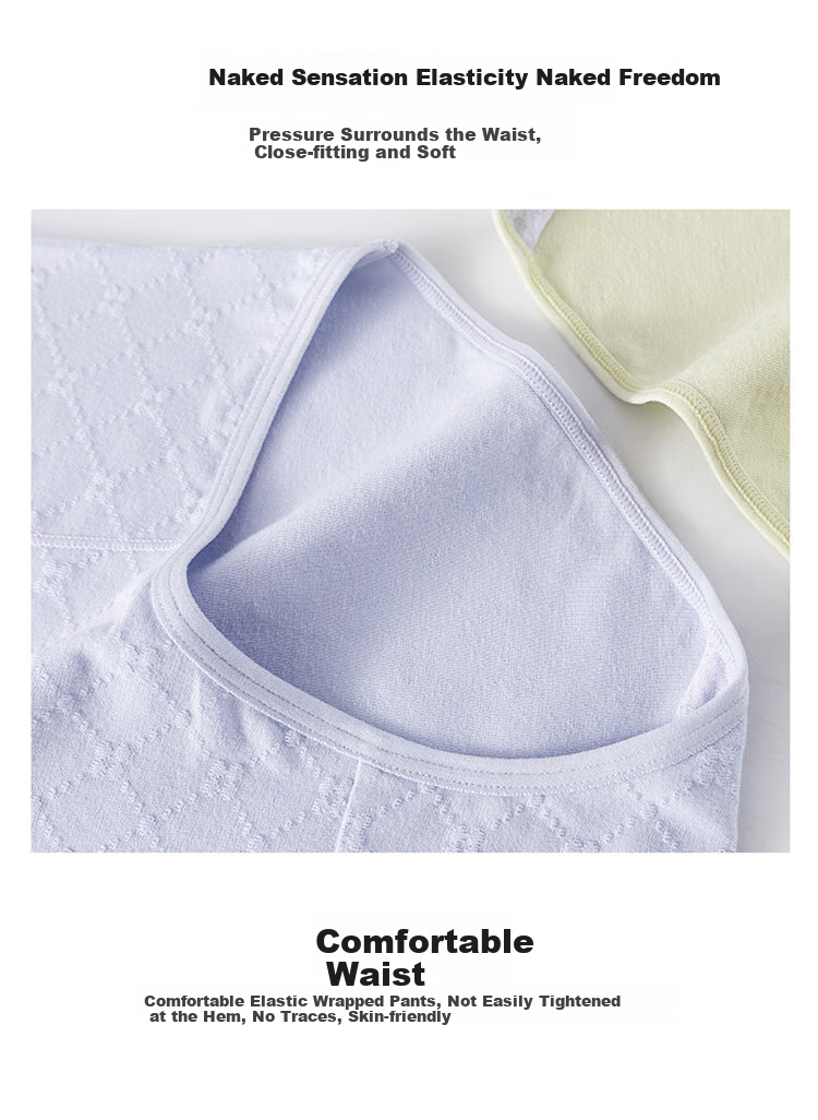 Dushiliren 26 New Women's Underwear, Pure Cotton Antibacterial High-Waist Plus Size Panties for Curvy Women, 200 Jin (100kg) Plus Size Mom Shorts Gift 11