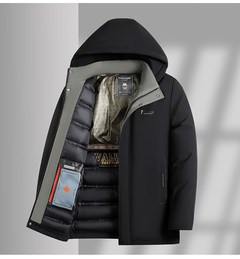 TUCANO Men's Winter Thickened Cotton Padded Jacket Warm Casual Outerwear New Year Clothing 16