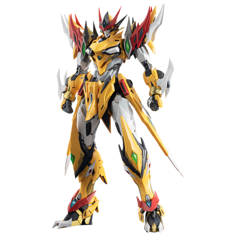 Modonhe Assembly Tianbao Star Amber Yanhuang Bai Qi National Creation Mecha Action Model Alloy Skeleton