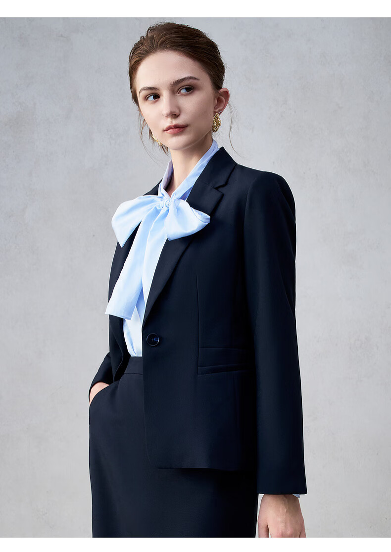 G2000 Women's 2025 Autumn Winter Business Commuter Slim Fit Tailored Blazer Comfortable and Crisp Mall Same Style 9