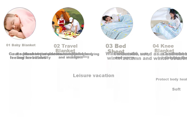 Hengyuanxiang Pure Cotton Gauze Towel Blanket, Six-Layer Thickened Blanket, Single Person Summer Cool Air Conditioning Thin Blanket, Nap Blanket, 150*200cm 13