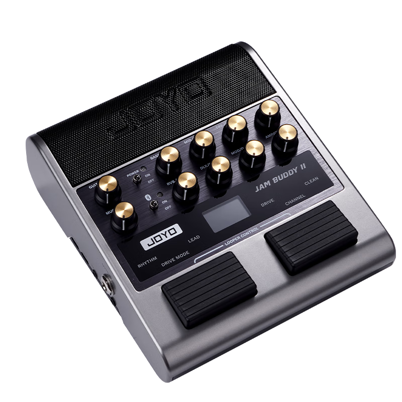 JOYO JAM BUDDY II 2nd Generation Rechargeable Bluetooth Portable Electric Guitar Amplifier Speaker Gray