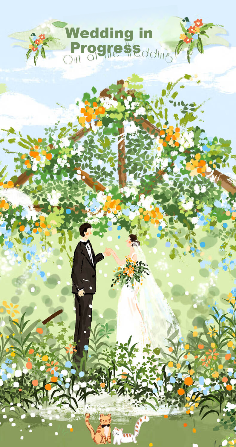 Maodetiankongzhicheng Puzzle, Zhu Encouragement, 1000 Pieces Jigsaw Puzzle, Wedding in Progress, Wedding Gift for Adults, Adult Puzzle, Gift for Girls 2