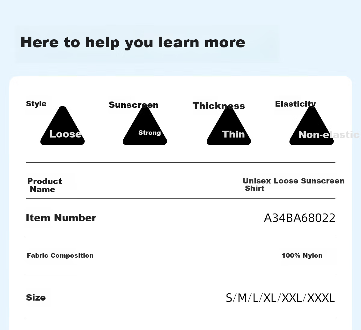 Xiongmao Luotuo Series Sun Protection Clothing, Cool And Breathable, UV Protection UPF100+, Sunscreen for Men And Women, Oak Gray, S 16
