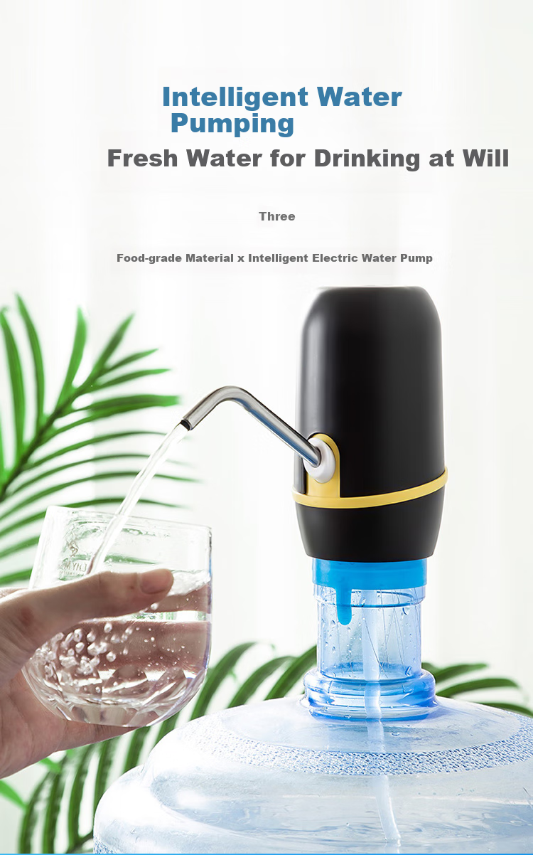 MAXCOOK Water Dispenser, Bottled Water Machine, Quiet Electric Pump for Mineral Water, Foldable Automatic Water Filler MCJD2799 1