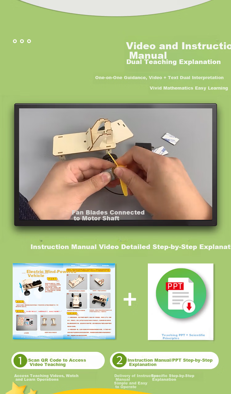 Bailishuang Scientific Experiment, Ming Wheel Ship, Children's Handcraft, Assembly, Back-To Seaso 2